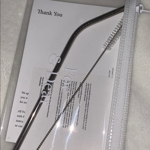Foe&deer metal straw - Picture 2 of 2